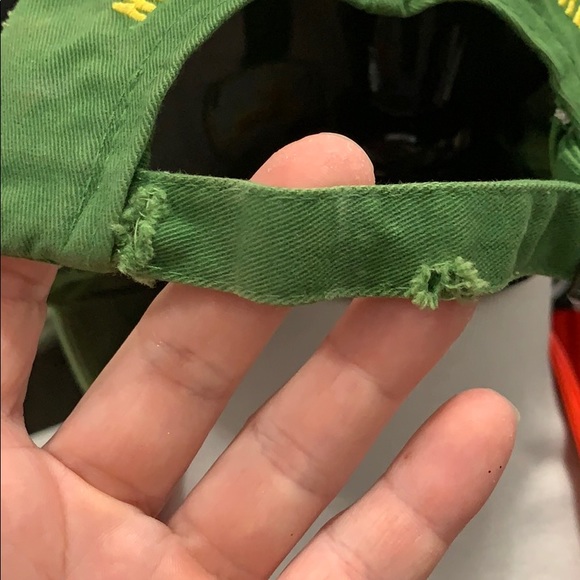 John Deere Rustic Green Tractor Hat - Picture 3 of 6